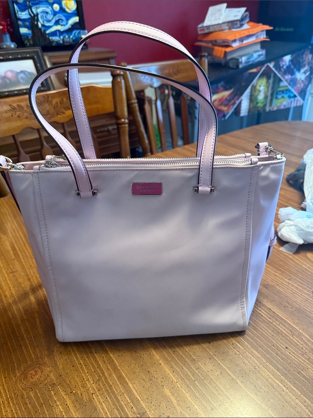 Kate Spade Pink Tote Bag - Elegant Everyday Carry